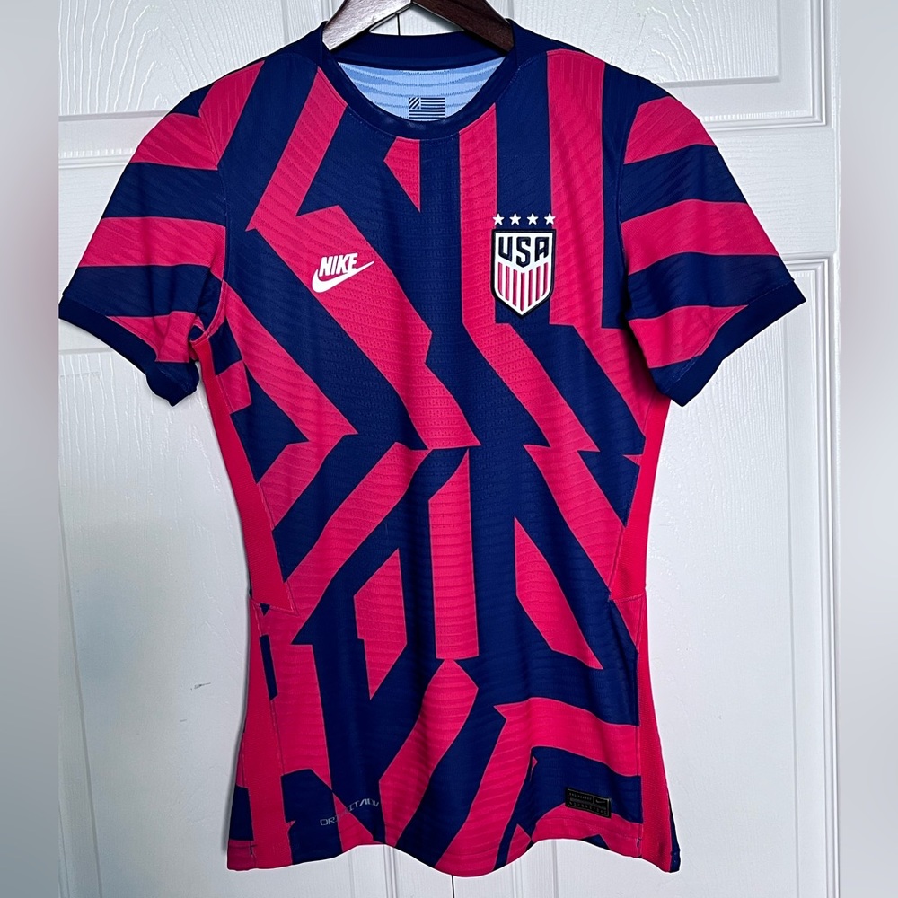 Nike Team USA Women’s Away Soccer Jersey Navy/Red-Size S